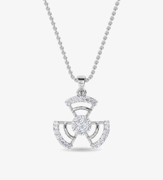 Diamond Ed Pendant Yellow Gold / 14KT