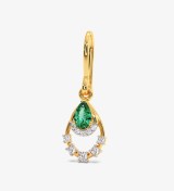 Verdant Splendour Diamond Dangle Earrings