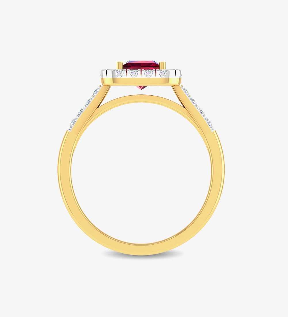 Featured New Bahaar Yellow Gold Ring