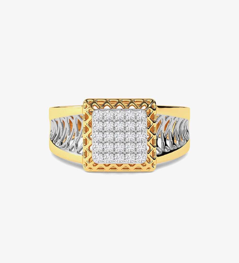 Casual Thomas Diamond Ring Yellow Gold