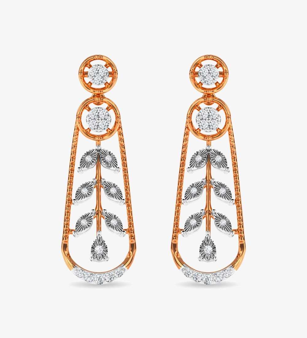 Traci Diamond Necklace Set Rose Gold