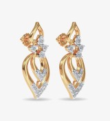 Diamond Stud Eulla Earring Rose Gold
