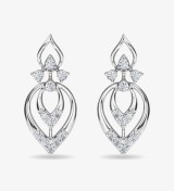 Diamond Stud Eulla Earring Rose Gold