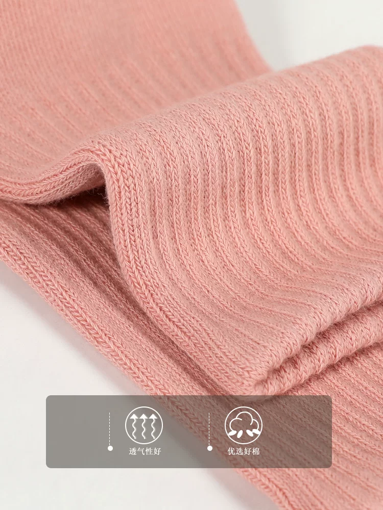 浪莎瑜伽袜子女室内健身舞蹈运动袜防滑减震普拉提2026新款中筒袜 - Image 4